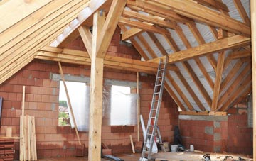 Burdrop attic trusses